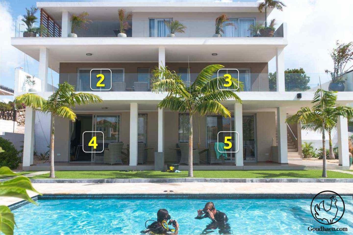 Goudhaen Luxury Private Apartments Jan Thiel Beach Exteriér fotografie